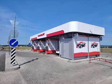 Мойка самообслуживания на 3 поста в Логойске (Лукойл)