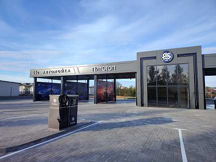 Мойка самообслуживания на 6 постов в Логойске